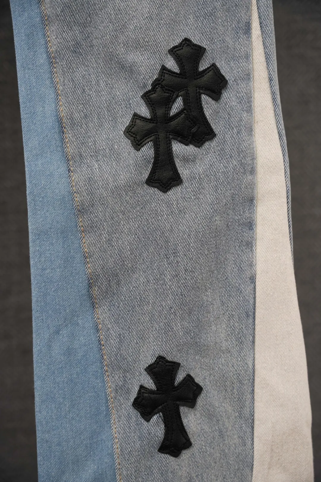 ：S 028 & Chrome Hearts Light Blue Same Style ：Light Blue Size：28 30 32 34 （S-XL)
